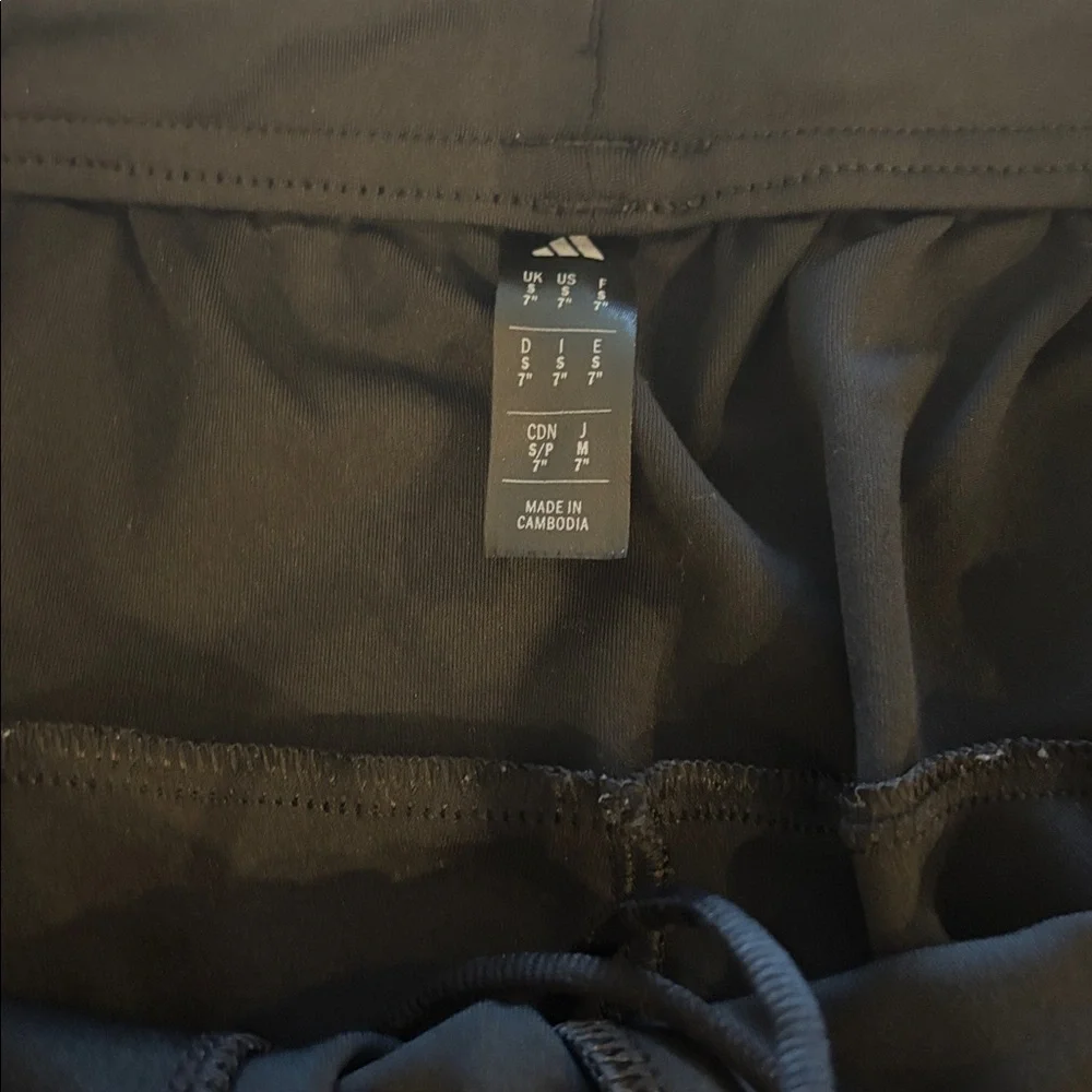 Adidas Puremotion Short, black 7”, small